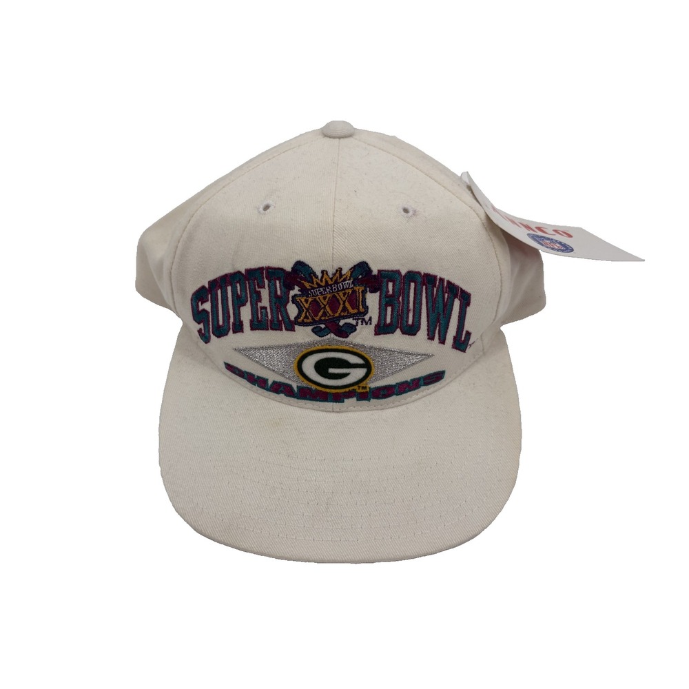 Annco VTG Green Bay Packers Super Bowl XXXI 31 Champions Snap Back Hat, NEW
